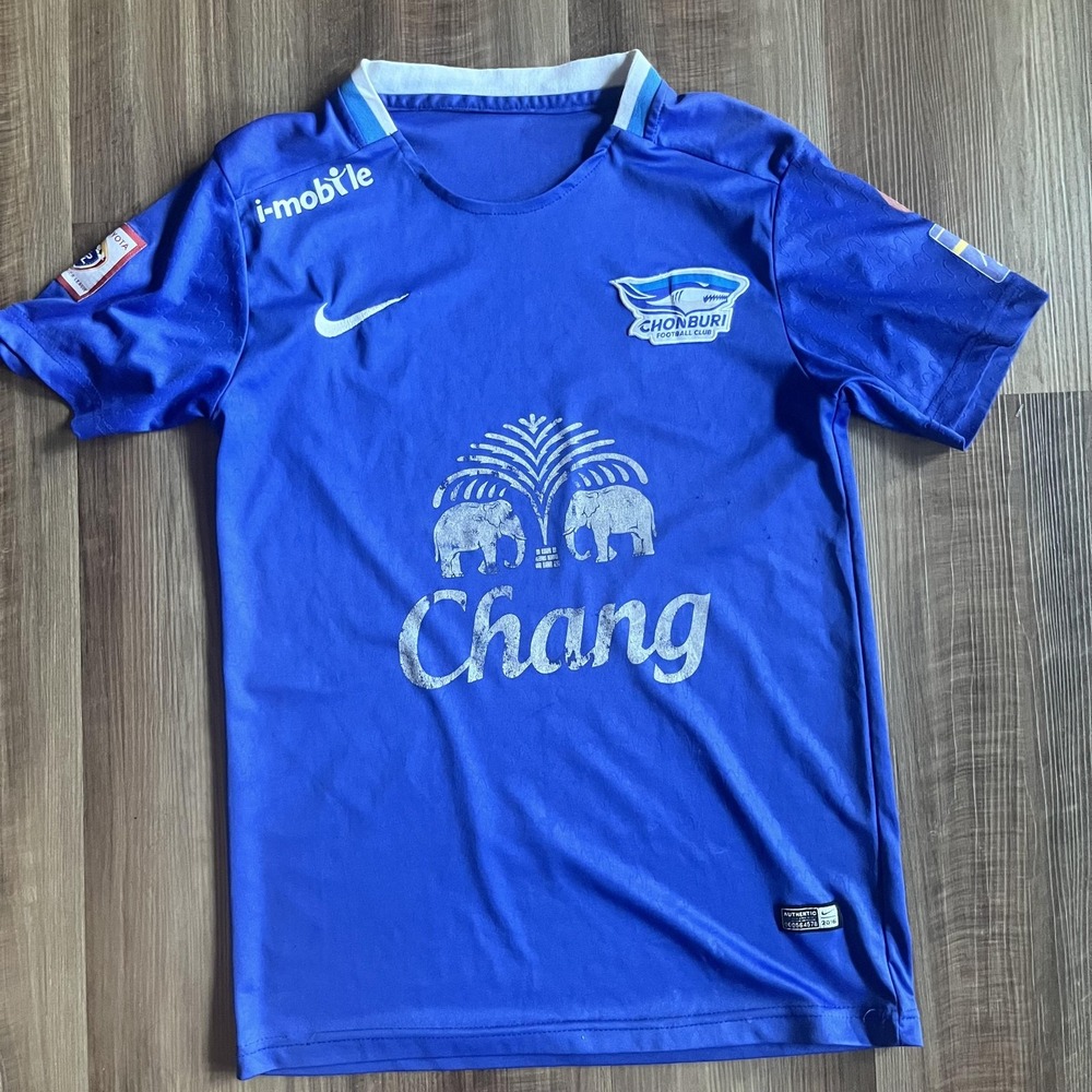 Chonburi Football Club Jersey Mens Blue Nike Soccer Football Chang i-mobile‎